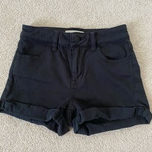 PacSun; Super Stretch Shortie Shorts